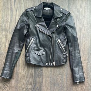 IRO Ashville Leather Moto Jacket (34)